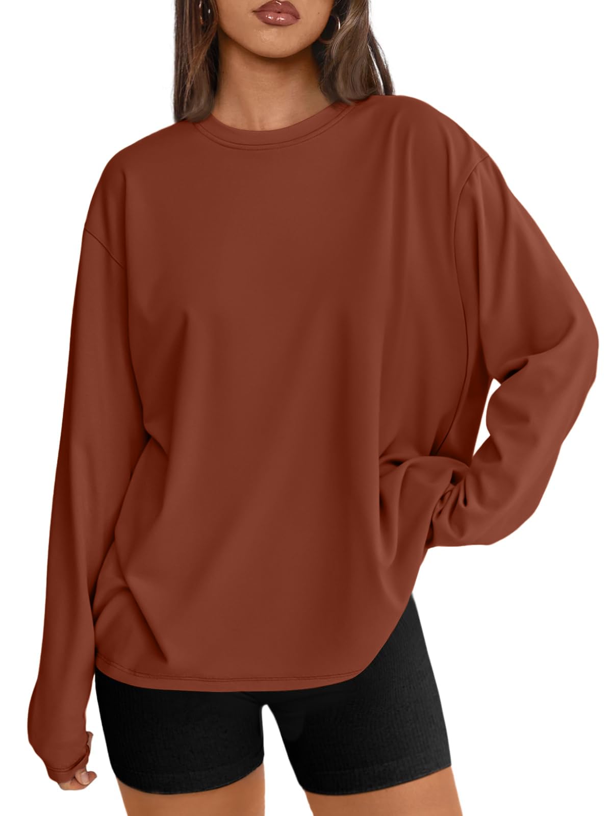 Loose-Fit Long-Sleeve T-Shirt — Casual & Sporty