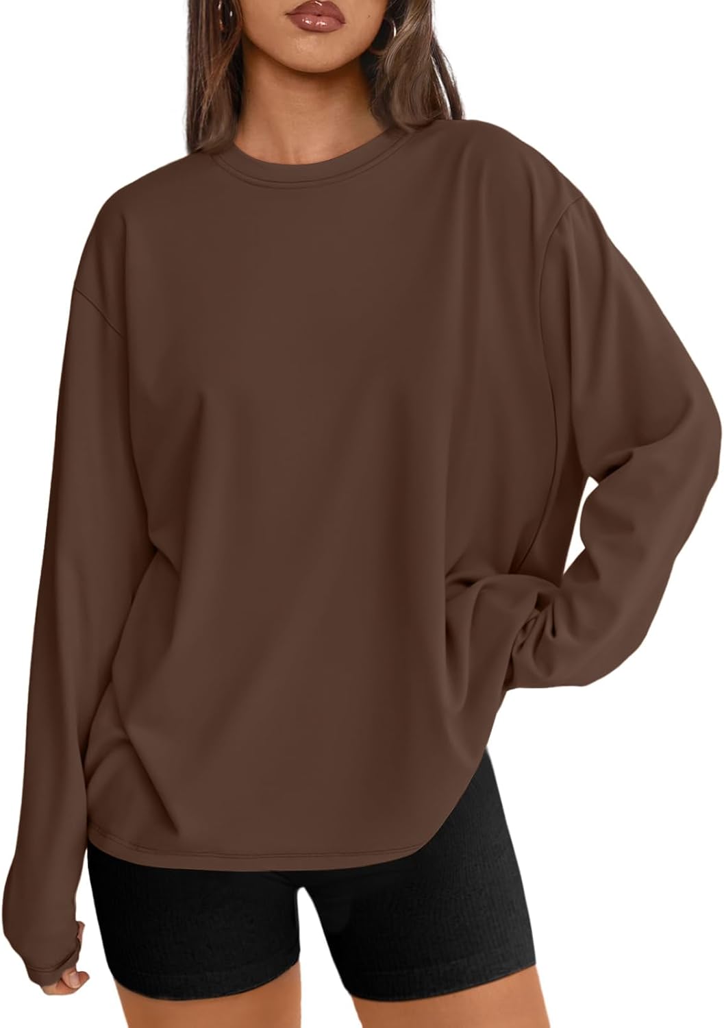 Loose-Fit Long-Sleeve T-Shirt — Casual & Sporty