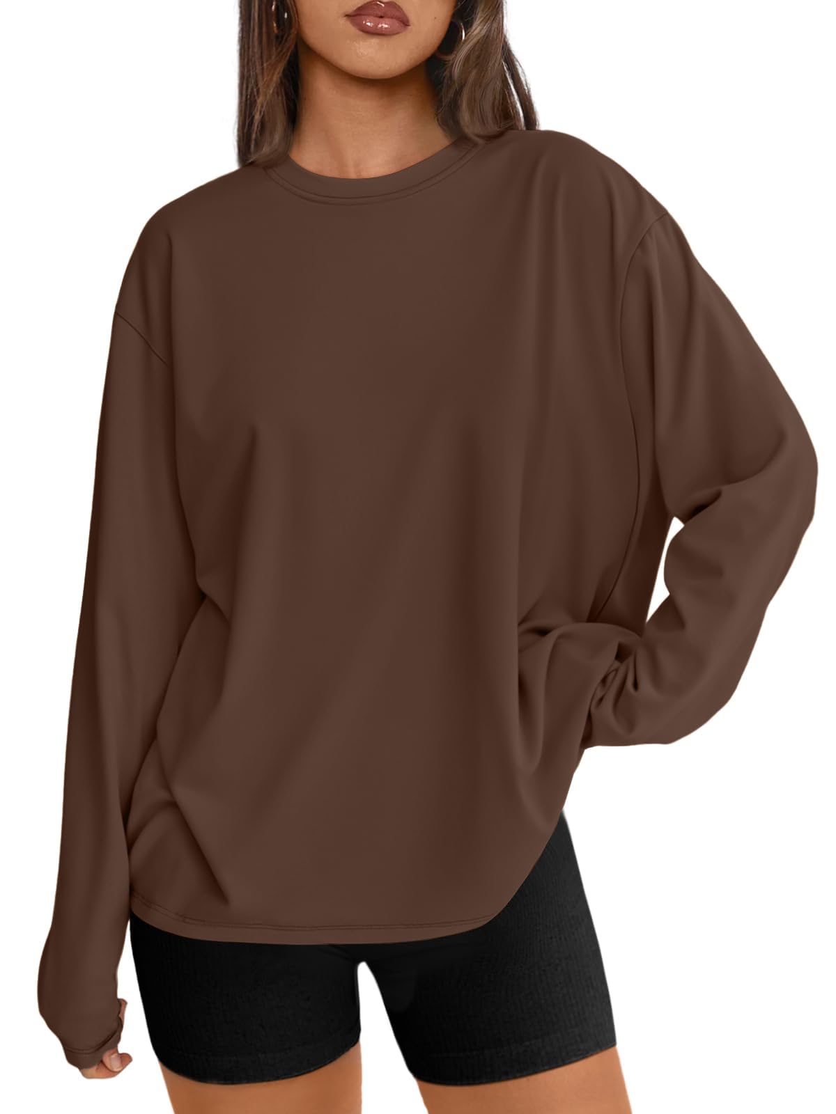 Loose-Fit Long-Sleeve T-Shirt — Casual & Sporty
