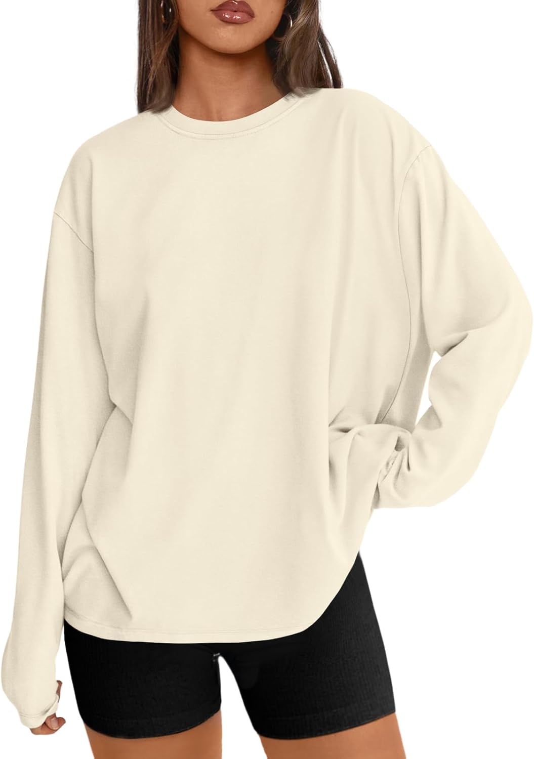 Loose-Fit Long-Sleeve T-Shirt — Casual & Sporty