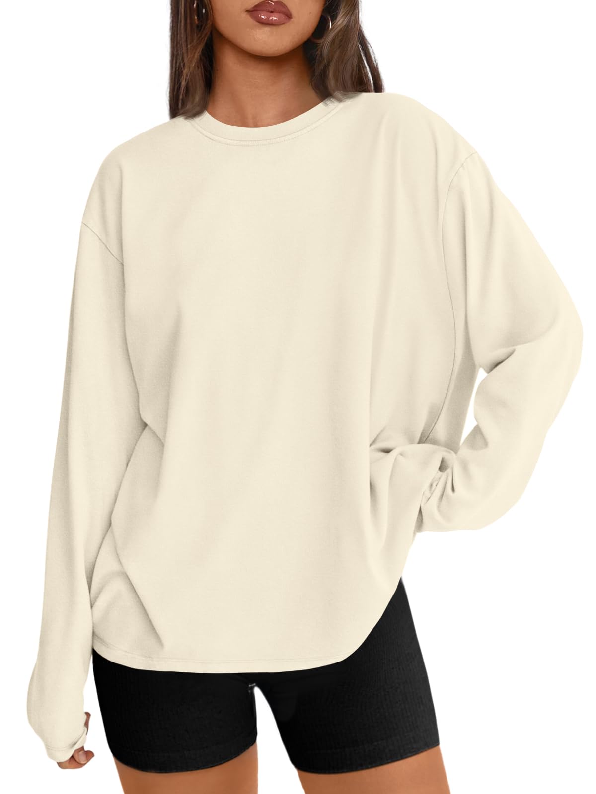 Loose-Fit Long-Sleeve T-Shirt — Casual & Sporty