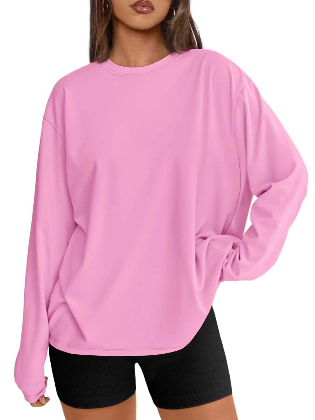 Loose-Fit Long-Sleeve T-Shirt — Casual & Sporty