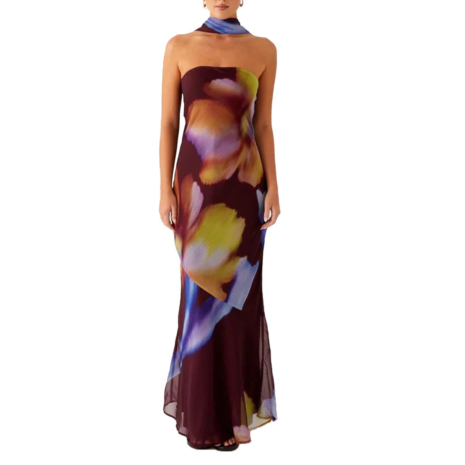 Floral-print Dress