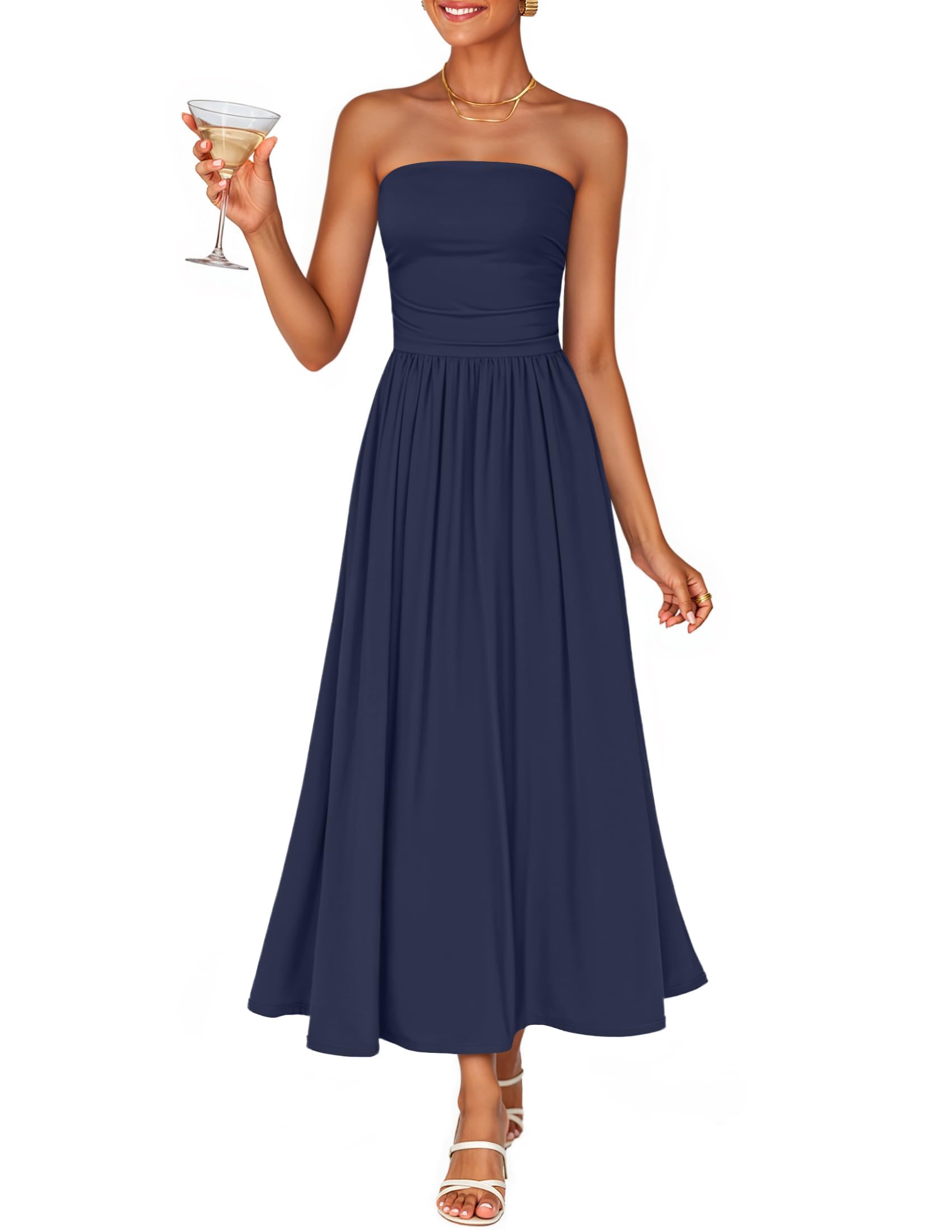 Sleeveless Mid-length Dress