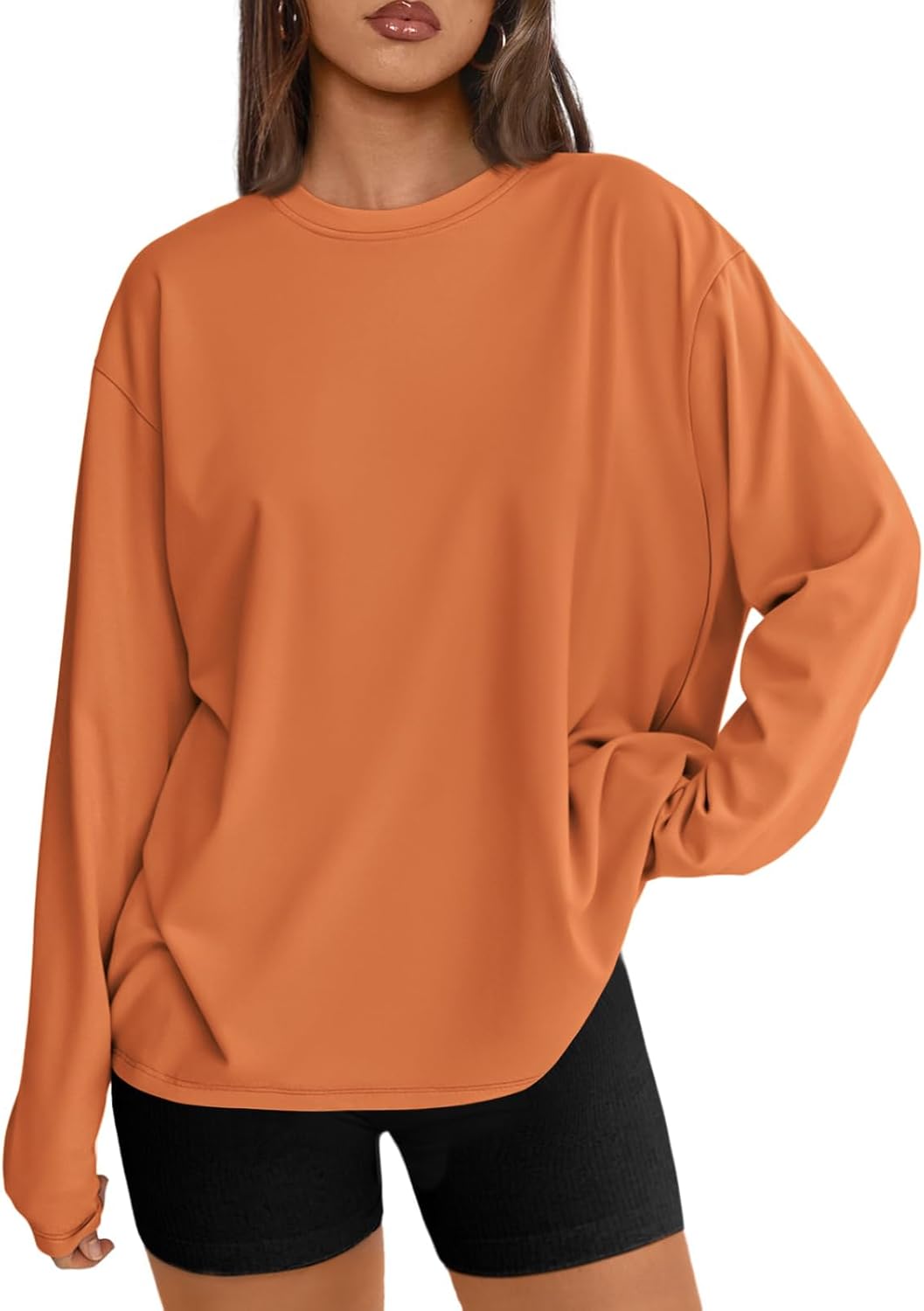 Loose-Fit Long-Sleeve T-Shirt — Casual & Sporty