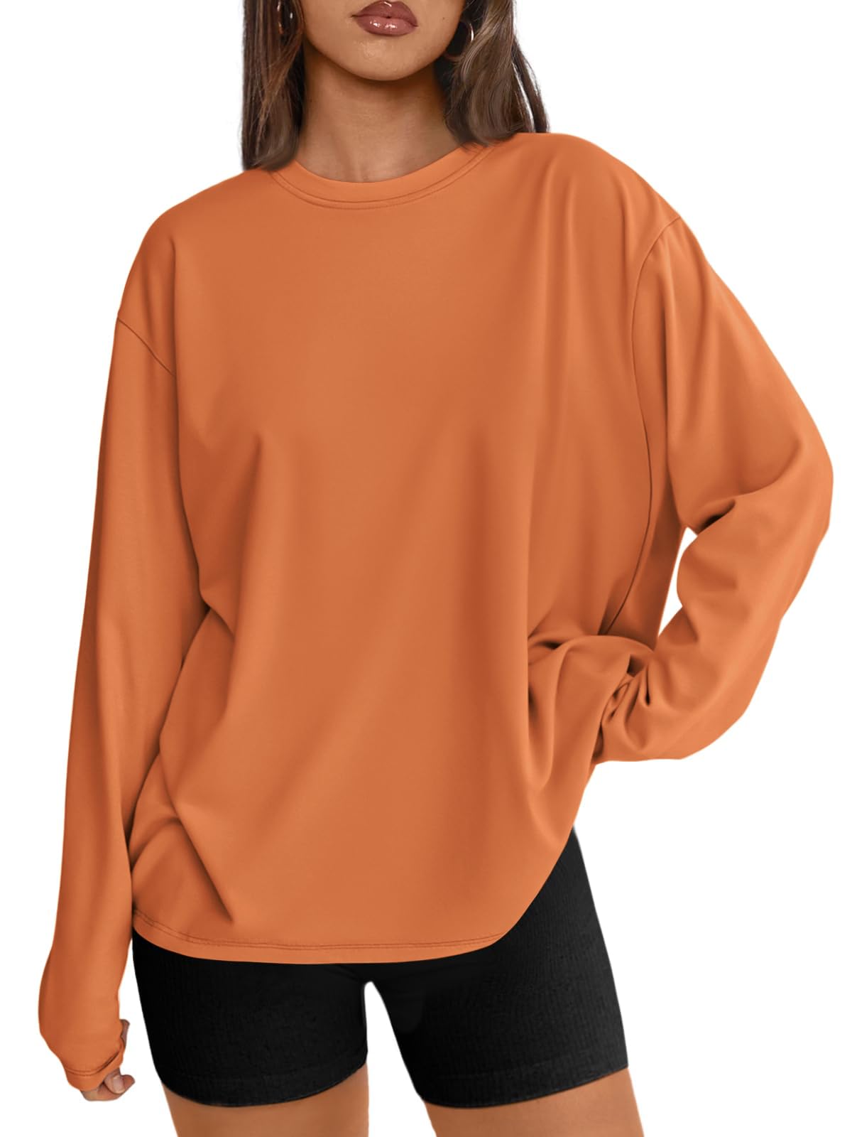Loose-Fit Long-Sleeve T-Shirt — Casual & Sporty