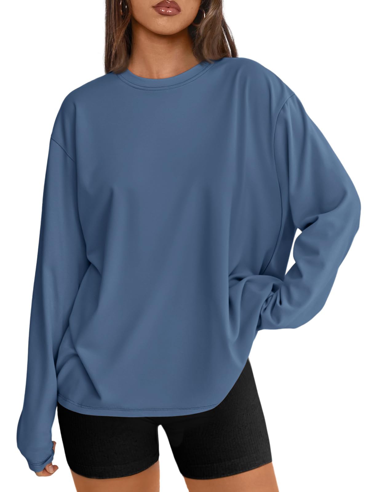Loose-Fit Long-Sleeve T-Shirt — Casual & Sporty