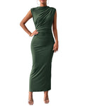 Casual Slim-Fit Maxi Dress — Sleeveless & Lightweight