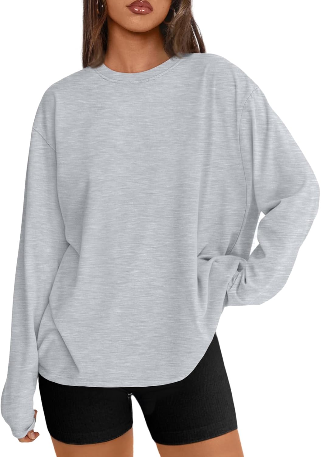 Loose-Fit Long-Sleeve T-Shirt — Casual & Sporty