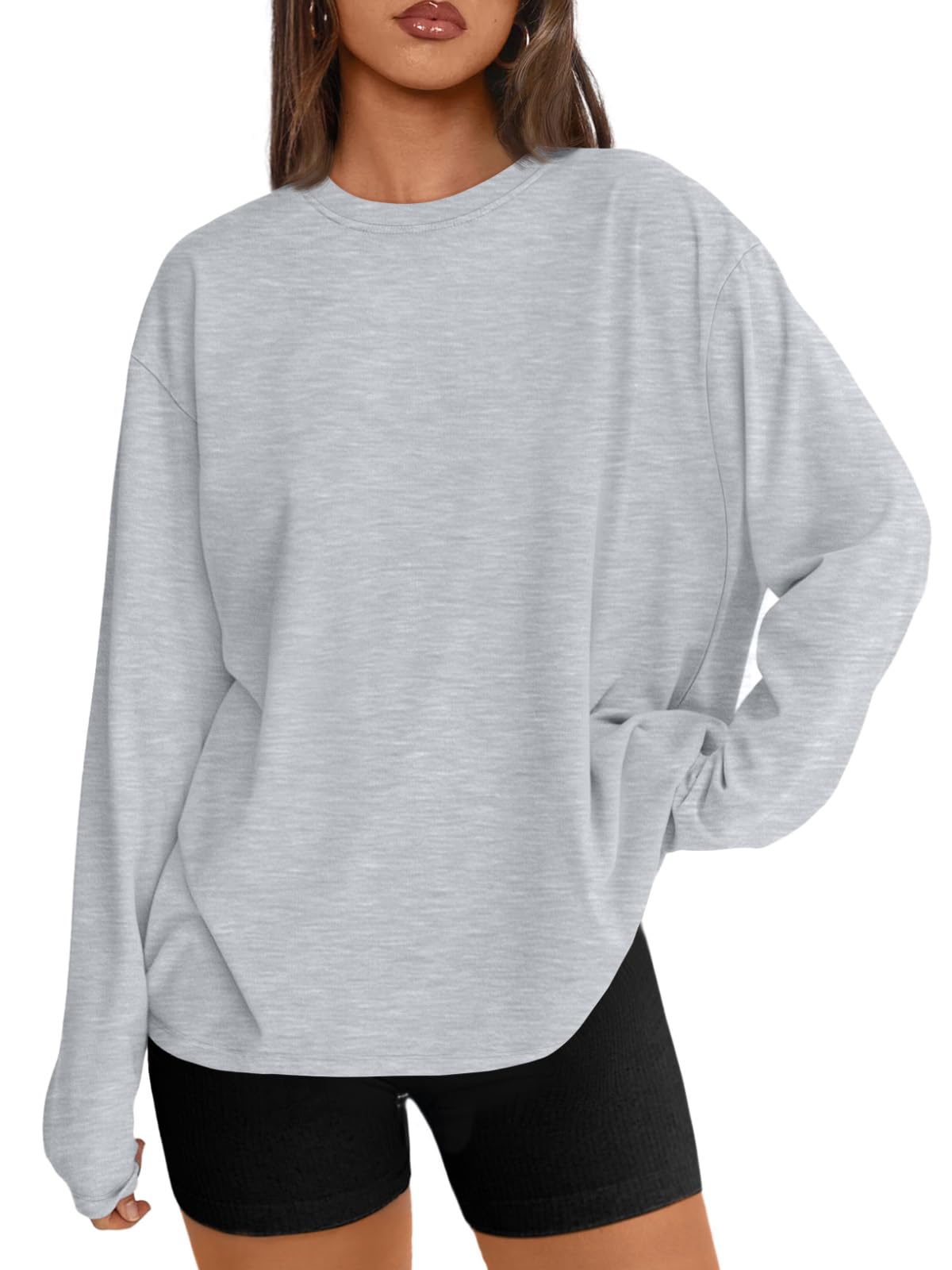 Loose-Fit Long-Sleeve T-Shirt — Casual & Sporty