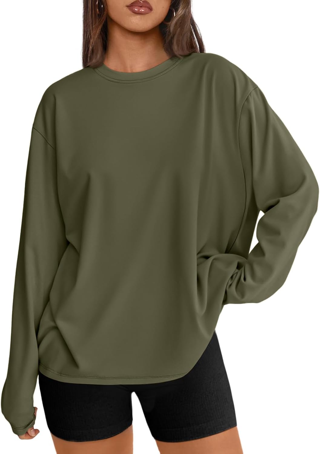 Loose-Fit Long-Sleeve T-Shirt — Casual & Sporty