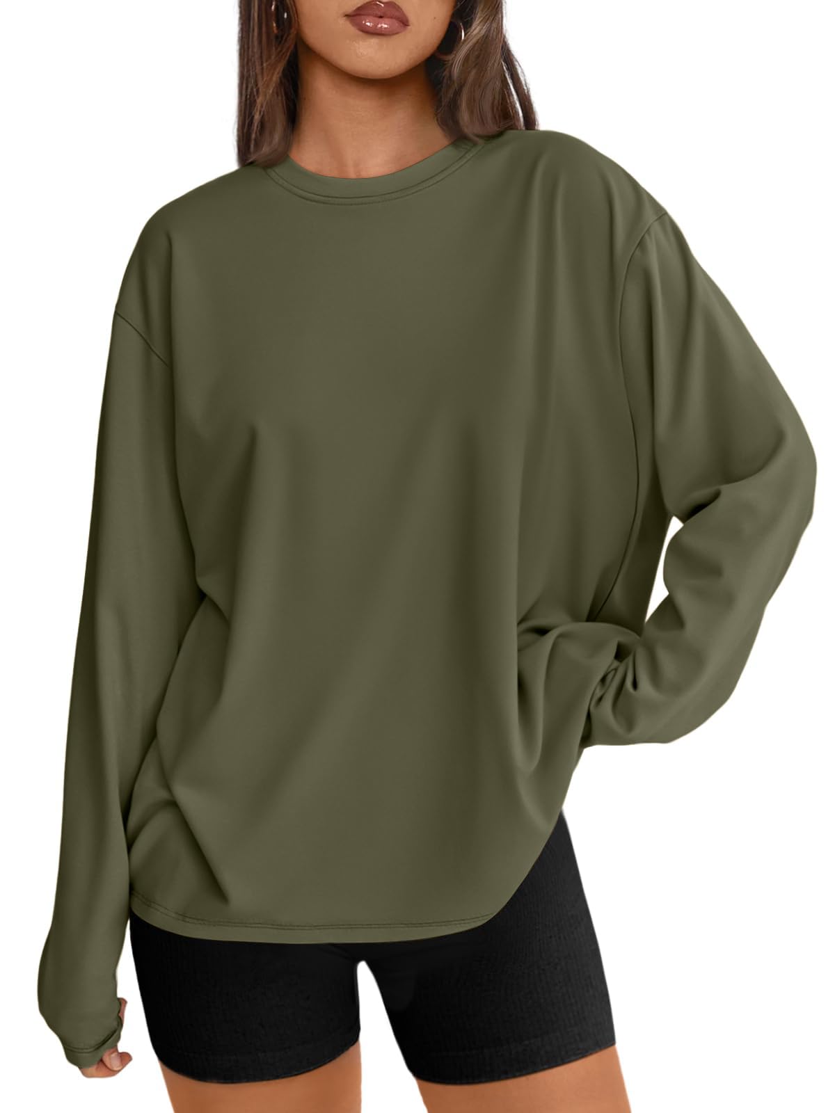 Loose-Fit Long-Sleeve T-Shirt — Casual & Sporty