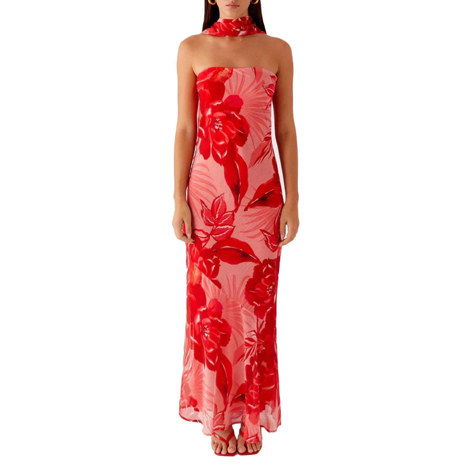 Floral-print Dress