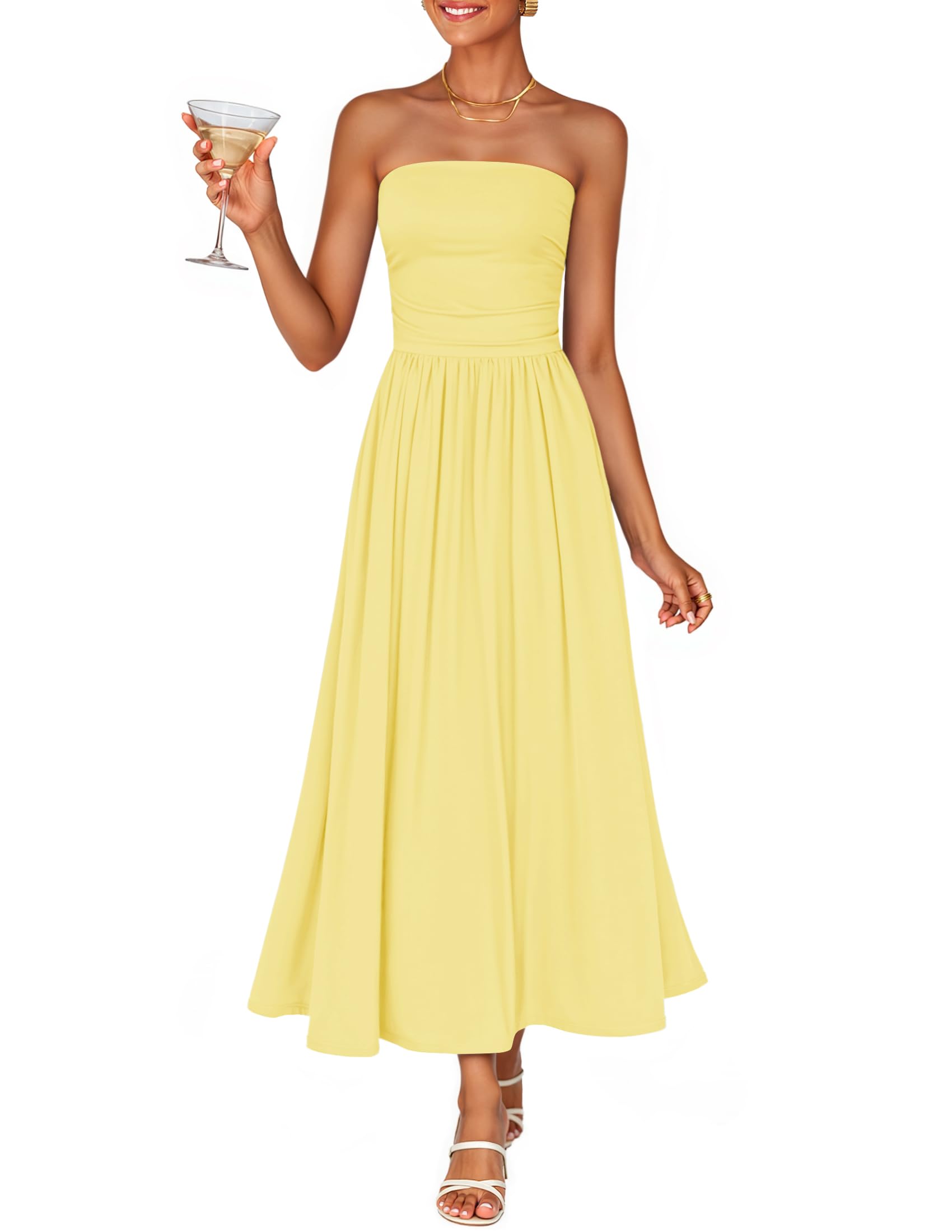 Sleeveless Mid-length Dress