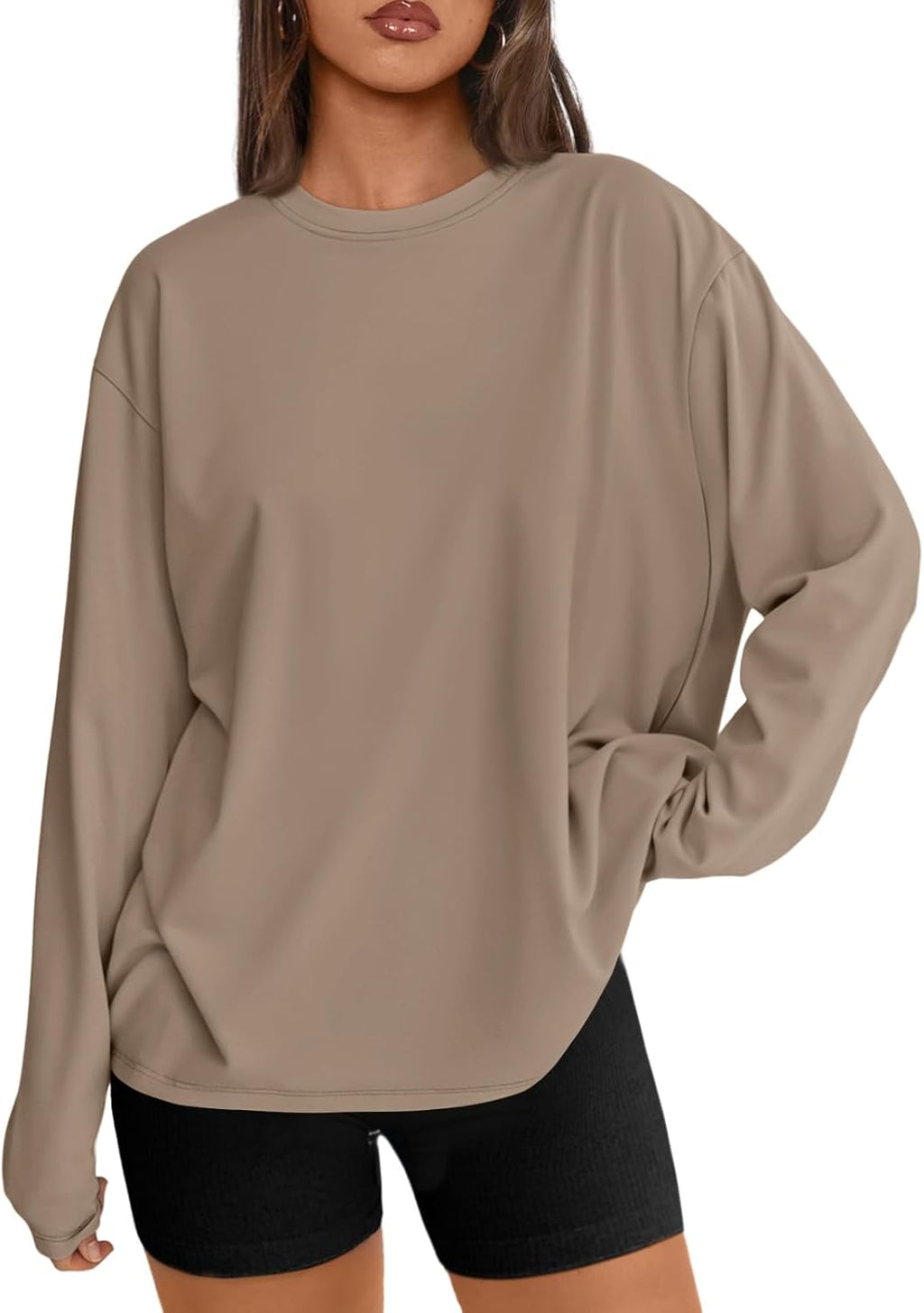 Loose-Fit Long-Sleeve T-Shirt — Casual & Sporty