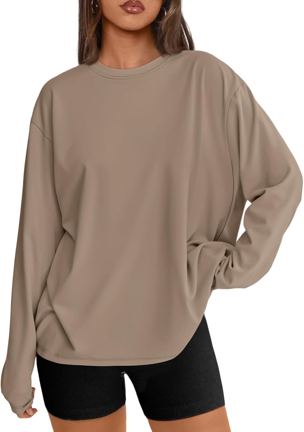 Loose-Fit Long-Sleeve T-Shirt — Casual & Sporty