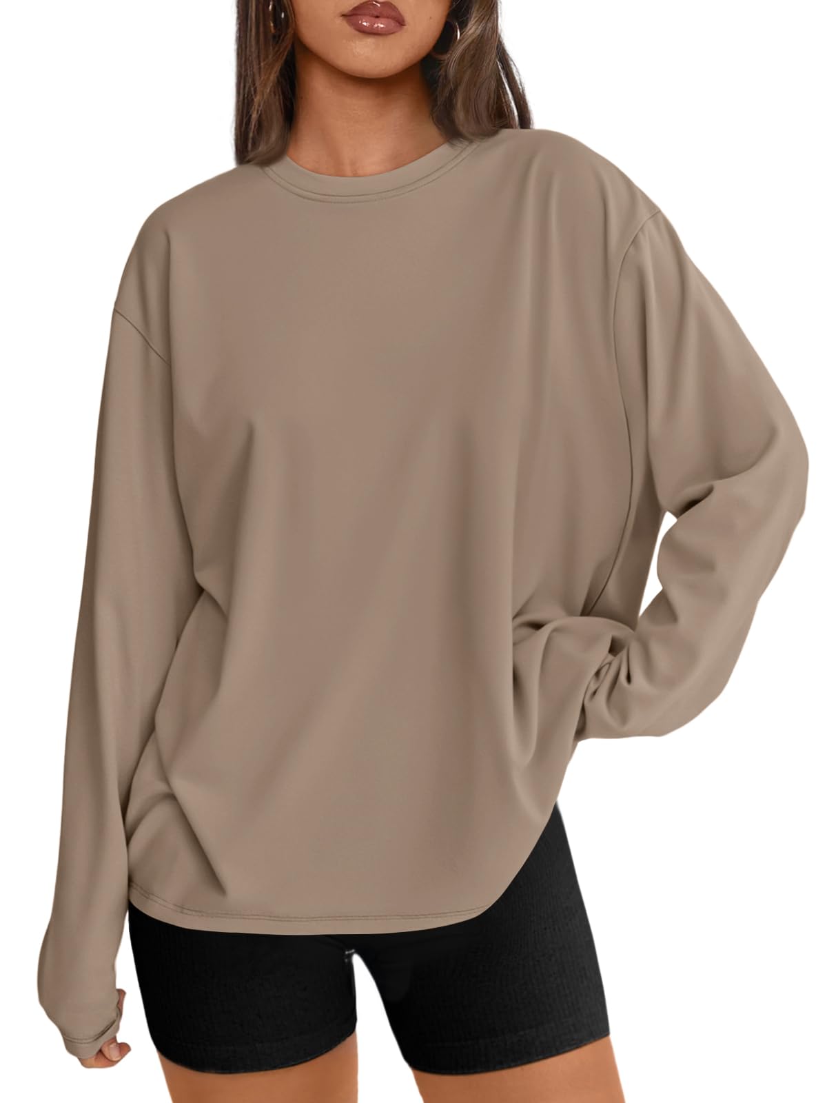Loose-Fit Long-Sleeve T-Shirt — Casual & Sporty