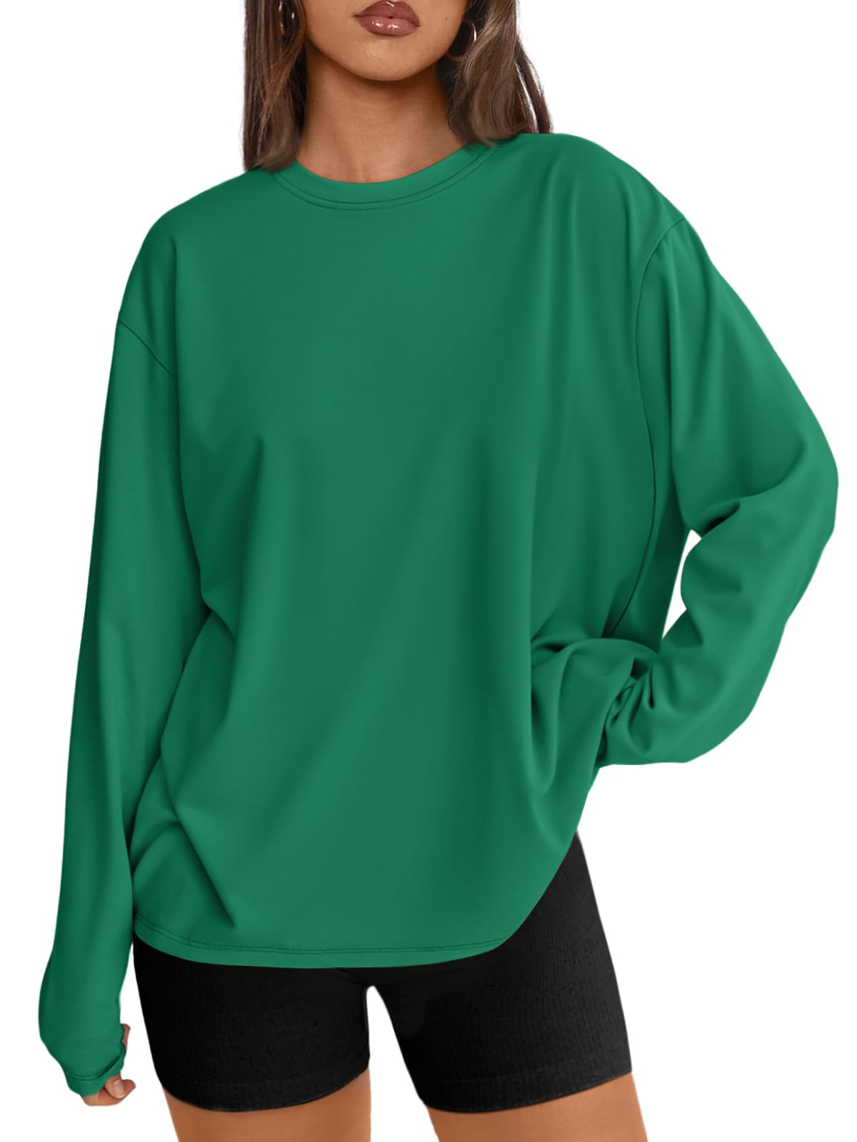 Loose-Fit Long-Sleeve T-Shirt — Casual & Sporty