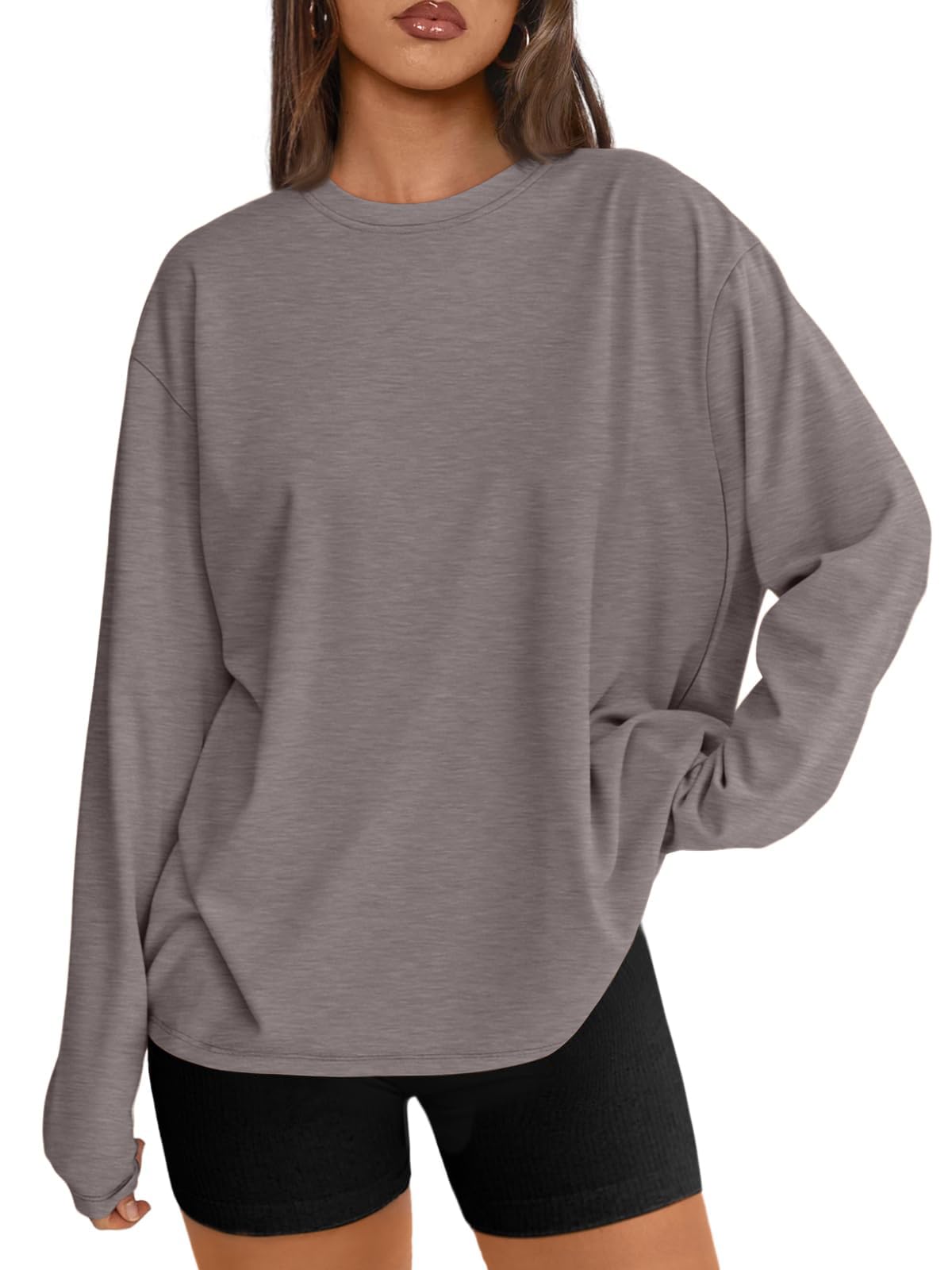 Loose-Fit Long-Sleeve T-Shirt — Casual & Sporty