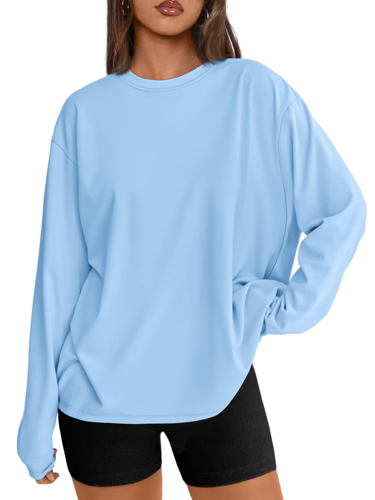 Loose-Fit Long-Sleeve T-Shirt — Casual & Sporty