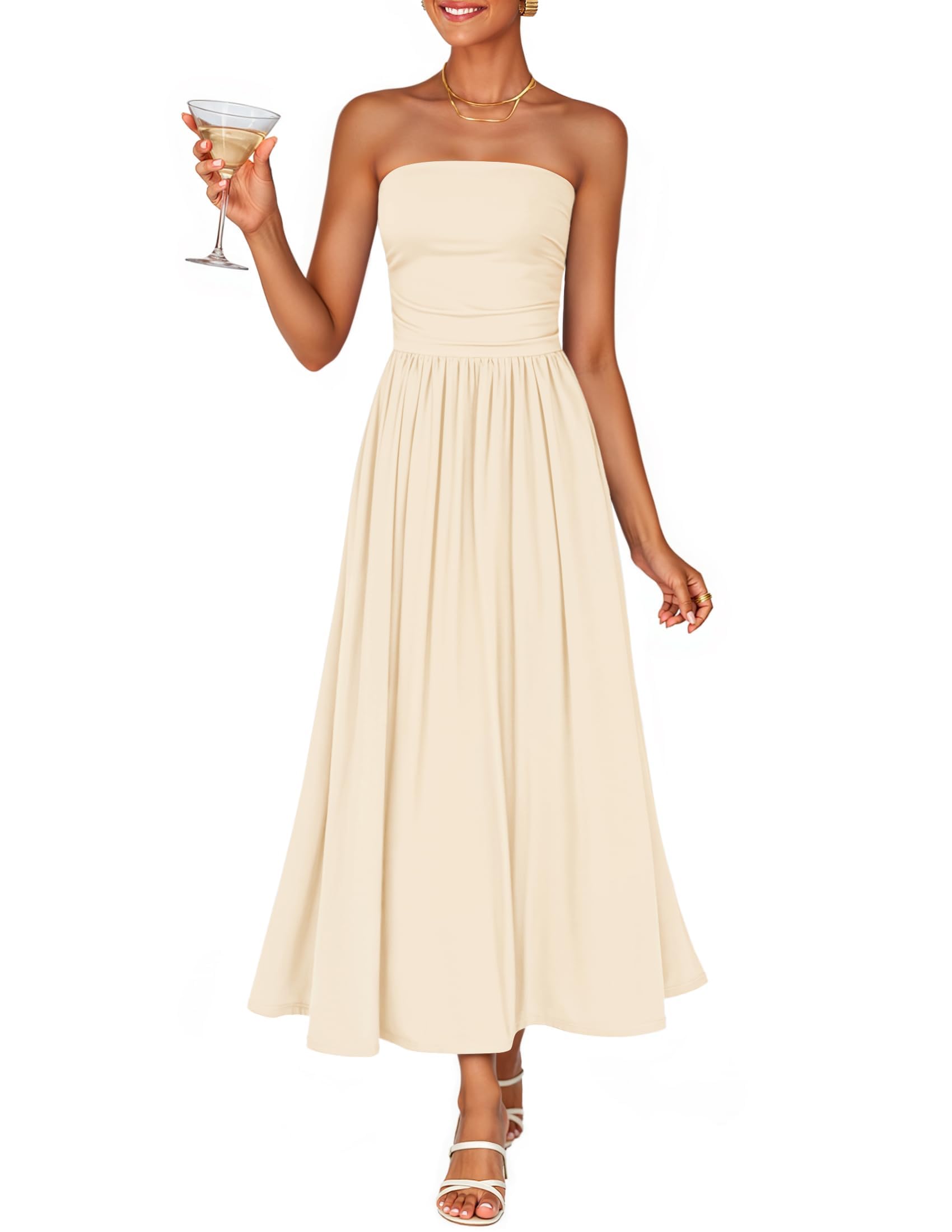 Sleeveless Mid-length Dress