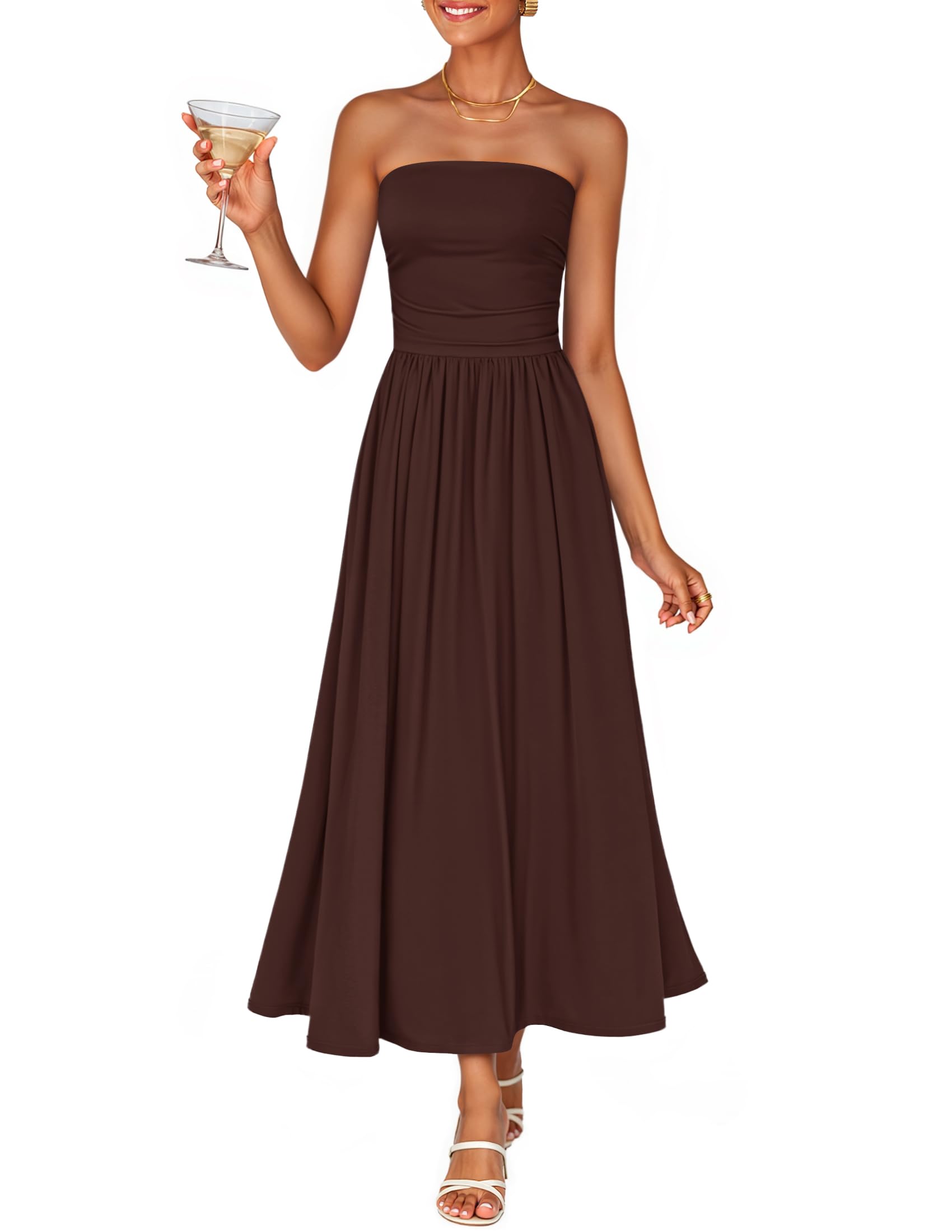 Sleeveless Mid-length Dress