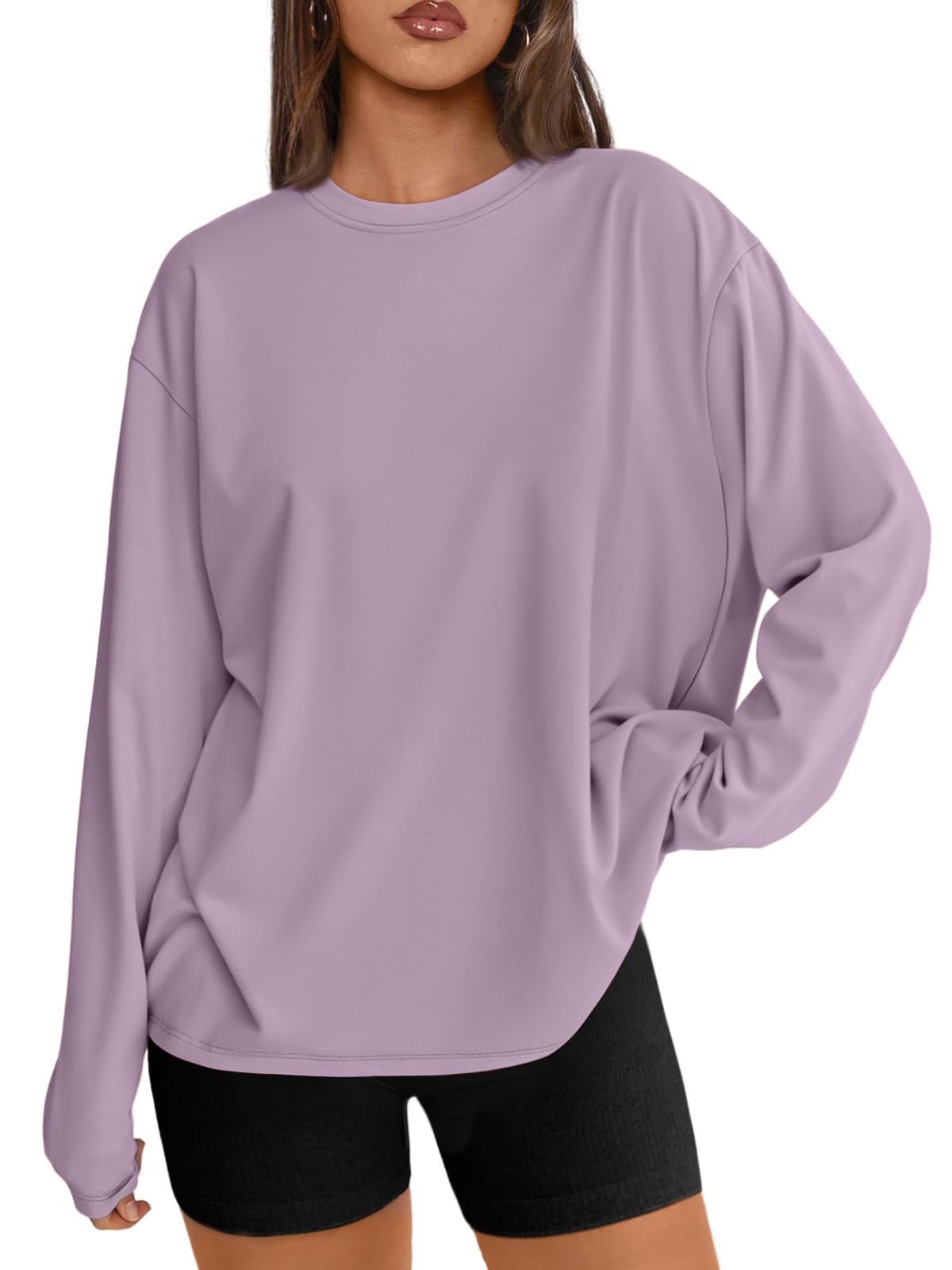 Loose-Fit Long-Sleeve T-Shirt — Casual & Sporty