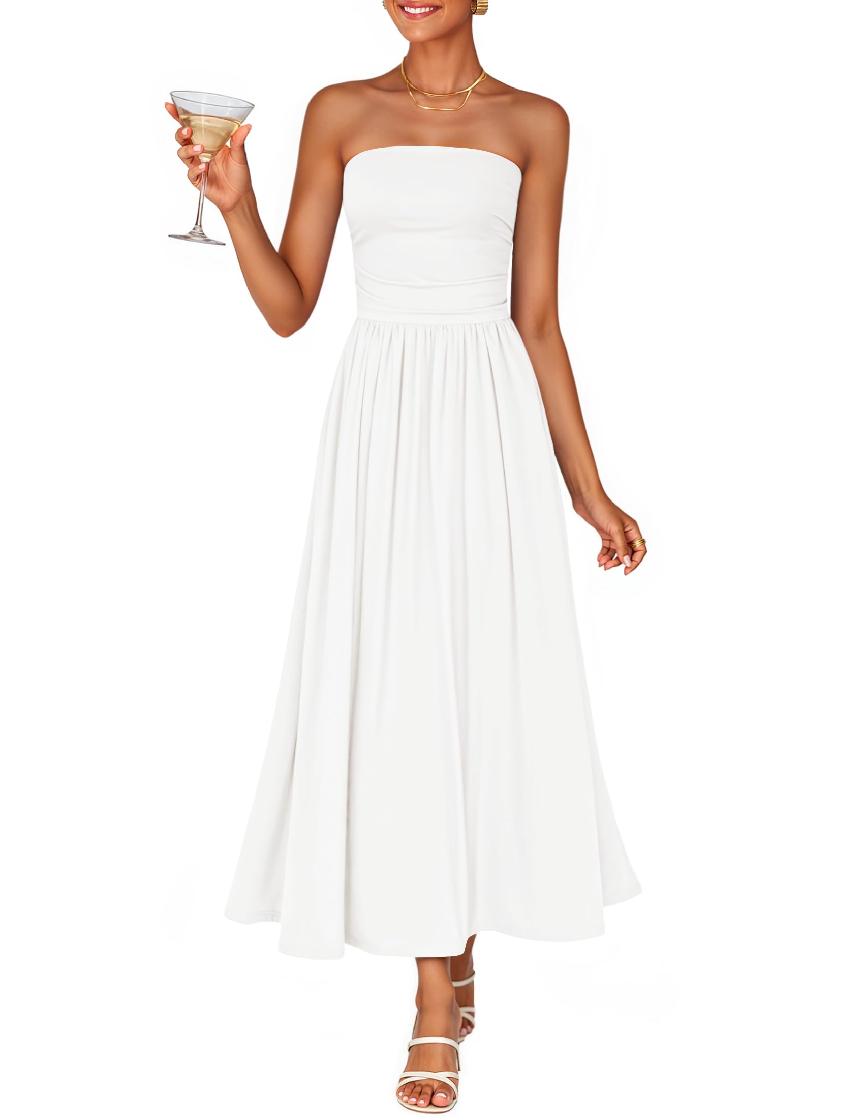 Sleeveless Mid-length Dress