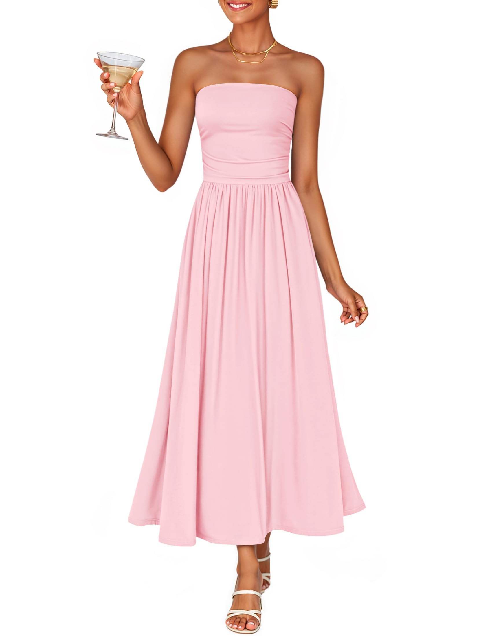 Sleeveless Mid-length Dress