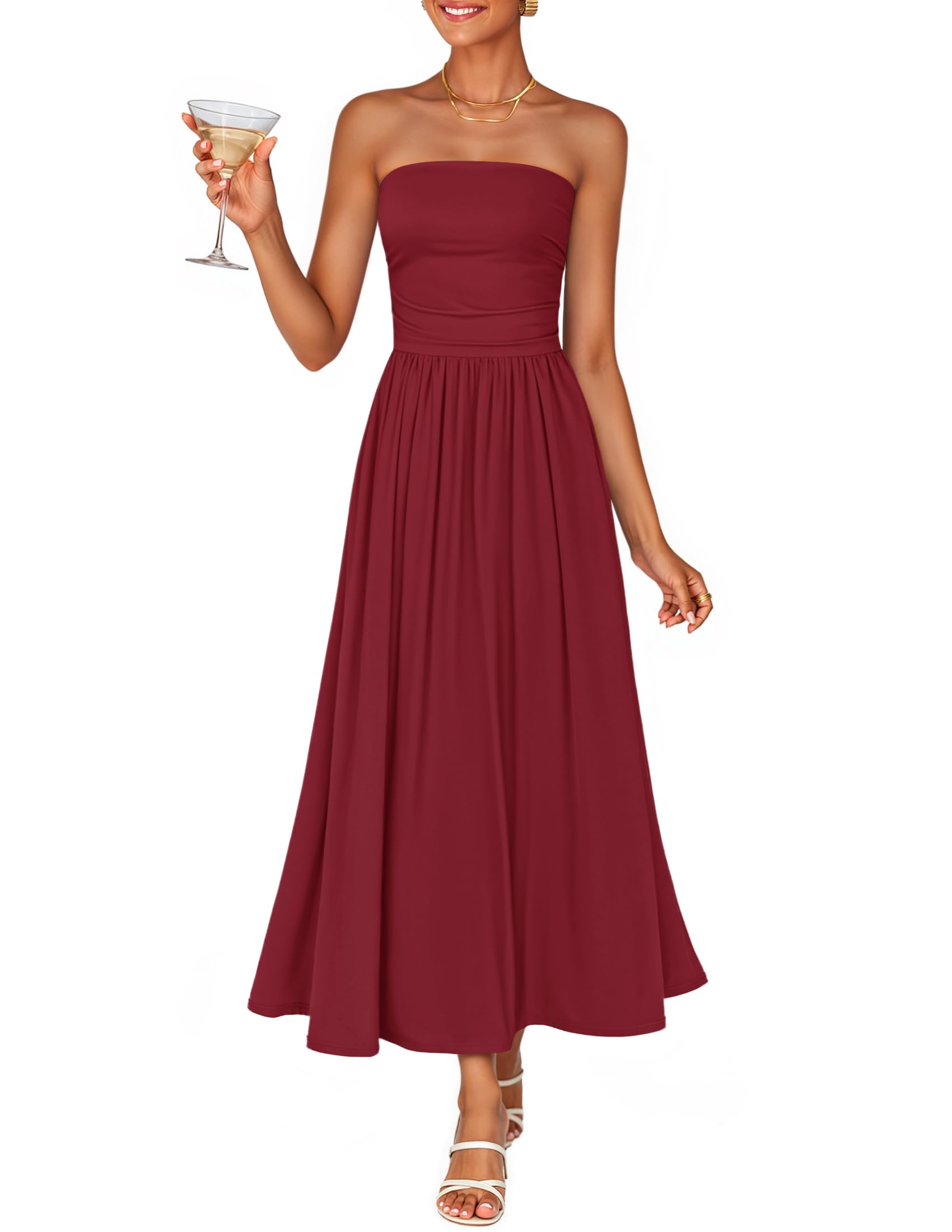 Sleeveless Mid-length Dress