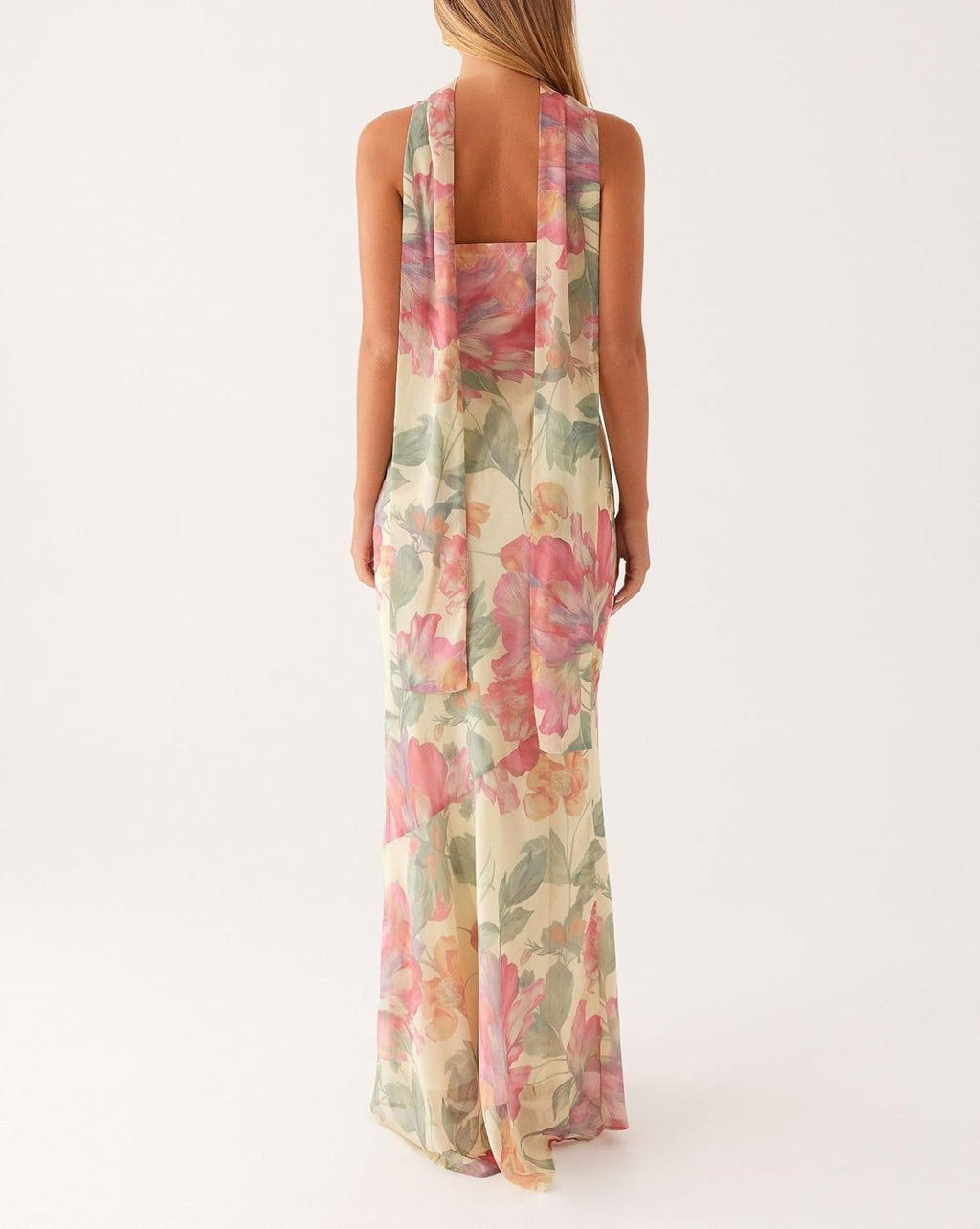 Floral-print Dress