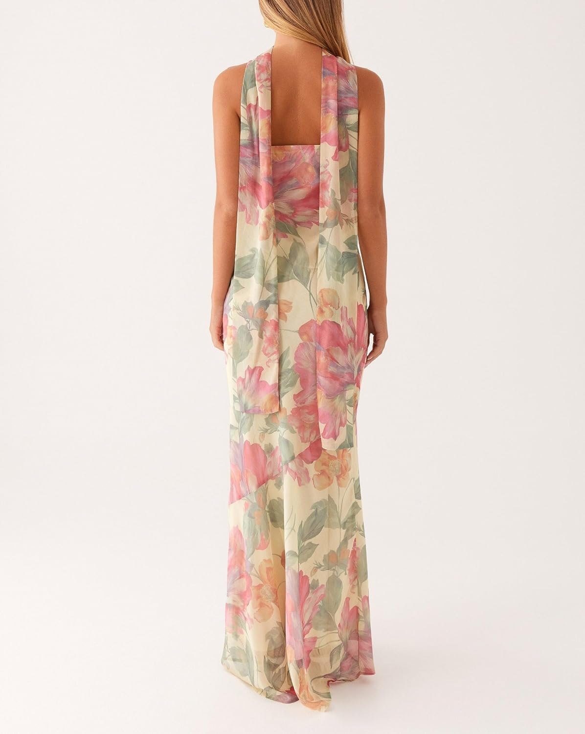 Floral-print Dress