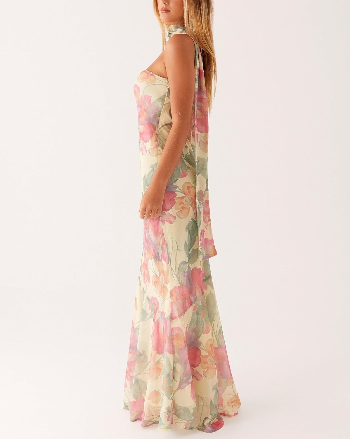 Floral-print Dress