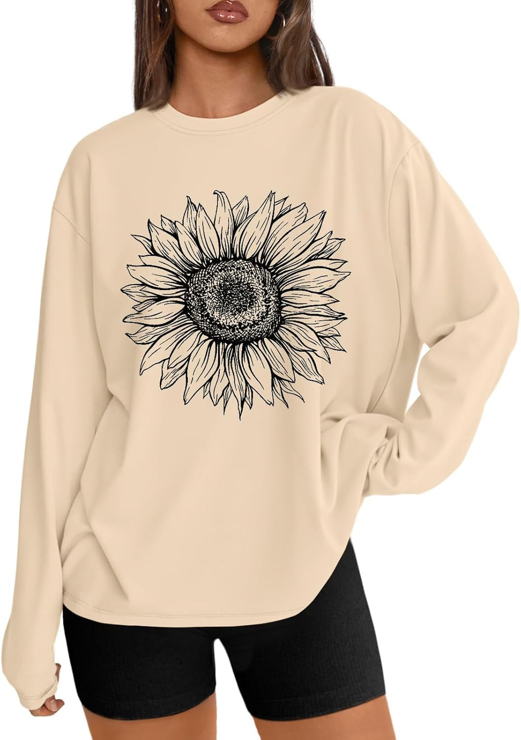 Loose-Fit Long-Sleeve T-Shirt — Casual & Sporty