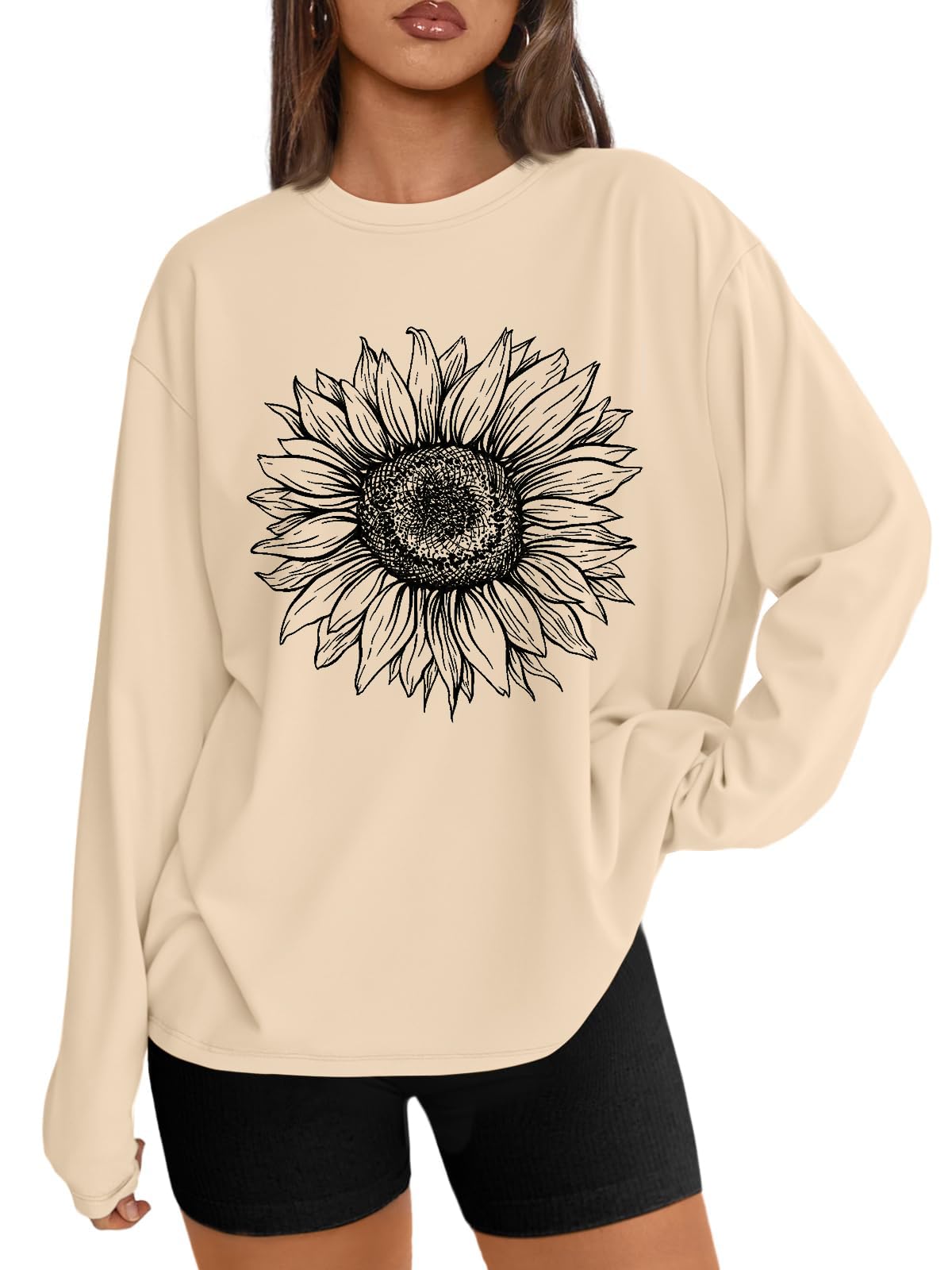 Loose-Fit Long-Sleeve T-Shirt — Casual & Sporty