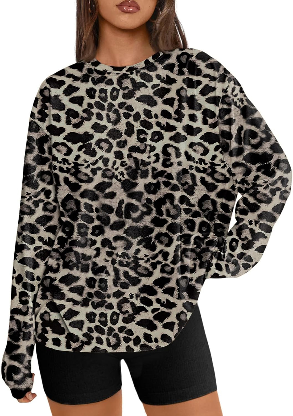 Loose-Fit Long-Sleeve T-Shirt — Casual & Sporty
