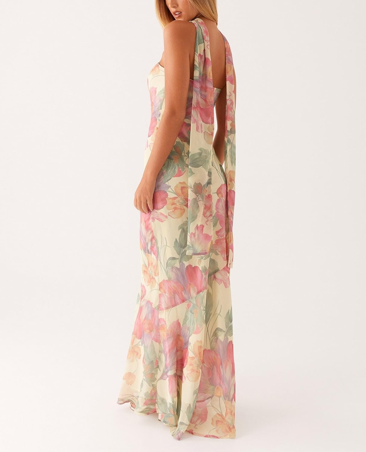 Floral-print Dress