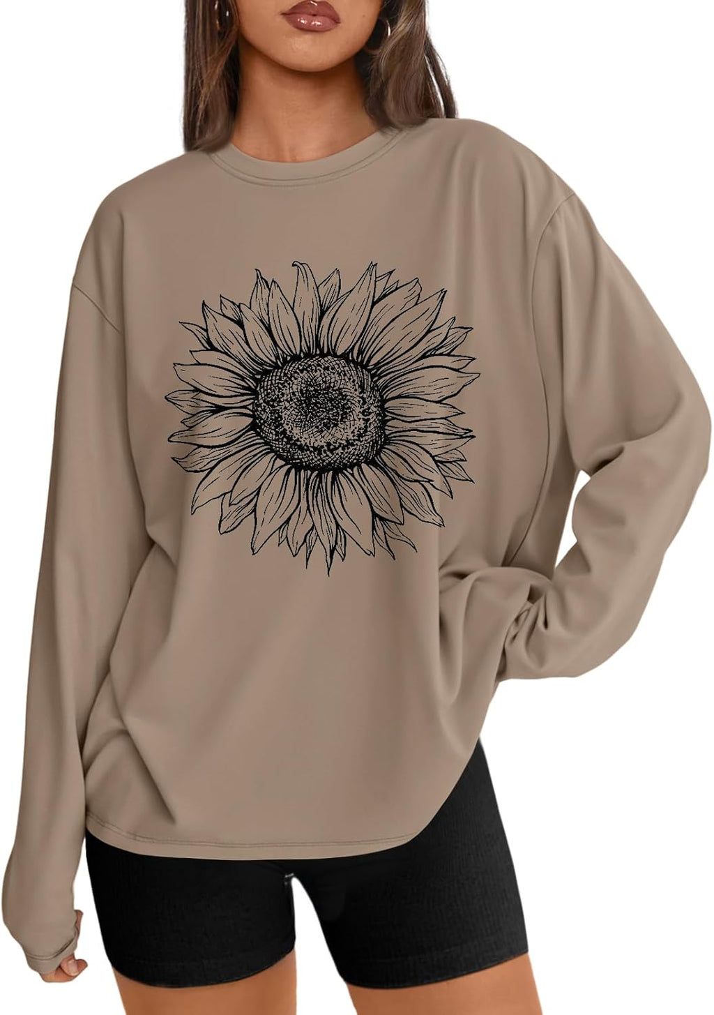 Loose-Fit Long-Sleeve T-Shirt — Casual & Sporty