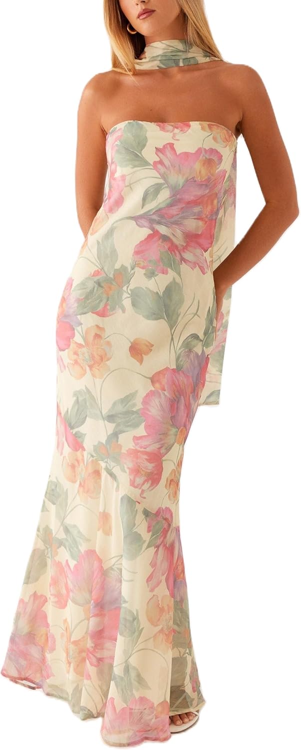 Floral-print Dress