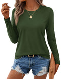 Pure Cotton Long-Sleeve T-Shirt