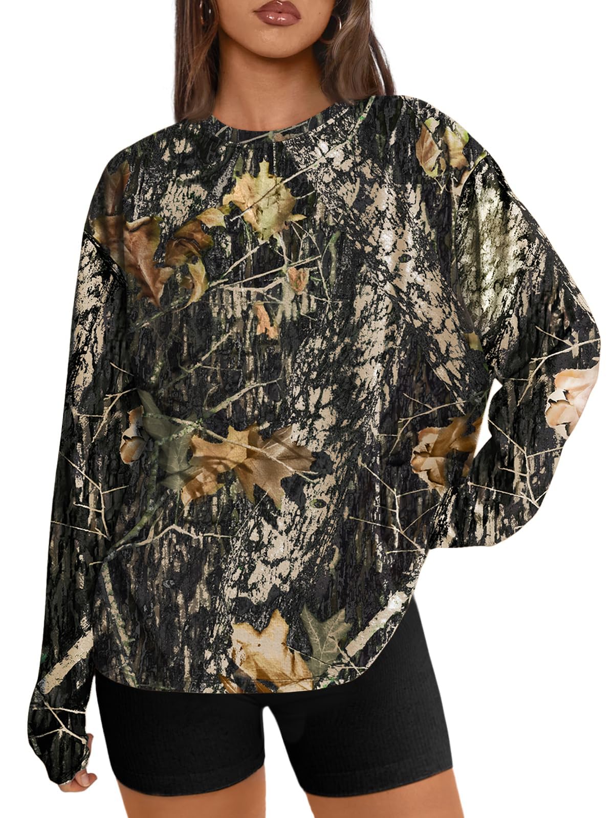 Loose-Fit Long-Sleeve T-Shirt — Casual & Sporty