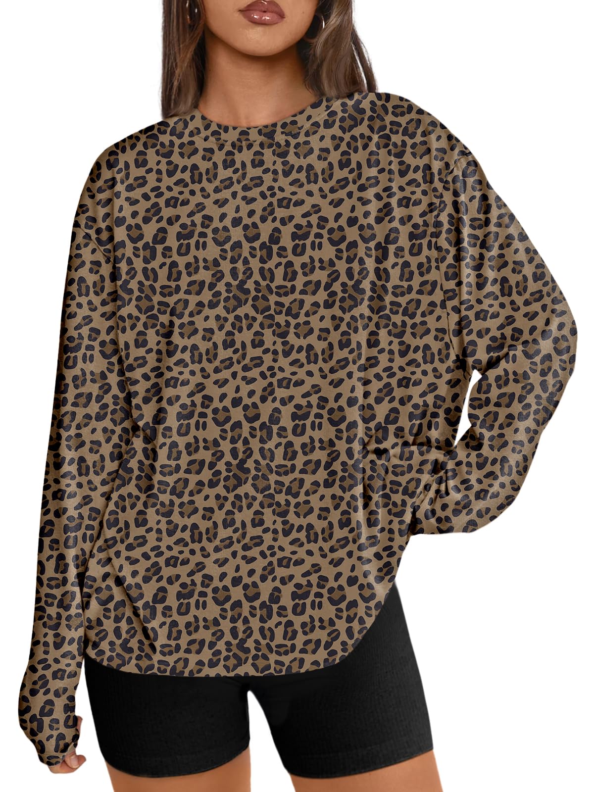 Loose-Fit Long-Sleeve T-Shirt — Casual & Sporty